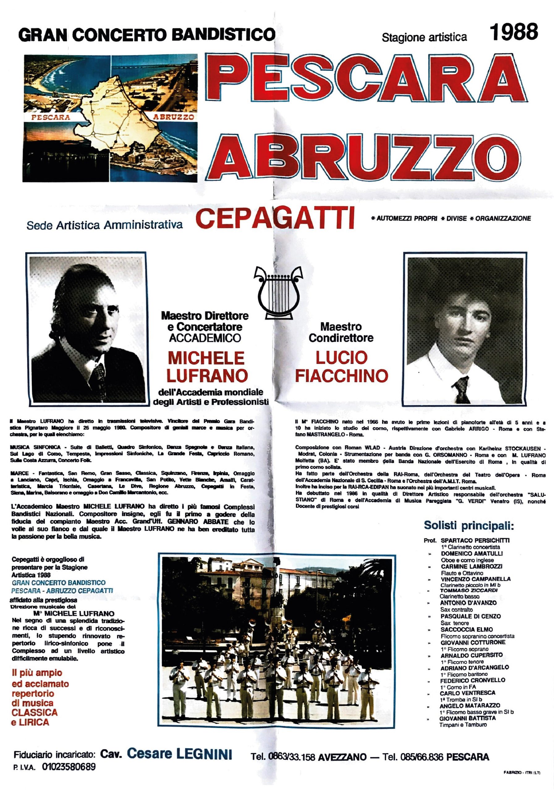 1988 Archivio Bandistico